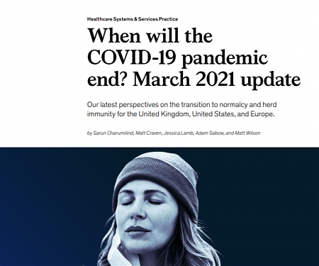 (PDF) Mckinsey - When will the COVID-19 Pandemic End ?