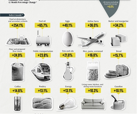 U.S. Inflation: How Much Have Prices Increased ?