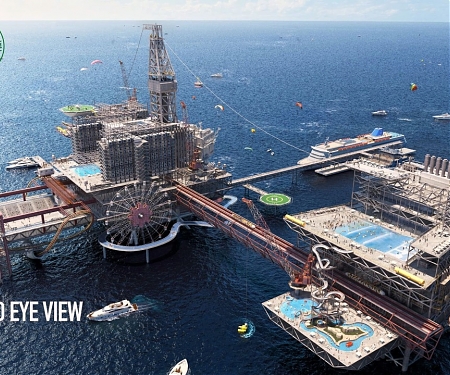 (Video) World's First Tourism Destination On Offshore Platforms - THE RIG