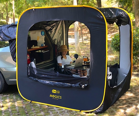 This Pop-Up Cabin is Perfect for Anyone Looking to Camp Solo