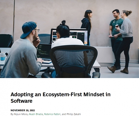 (PDF) BCG - Adopting an Ecosystem-First Mindset in Software