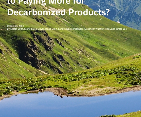 (PDF) BCG - Are Consumers Open to Paying More for Decarbonized Products ?