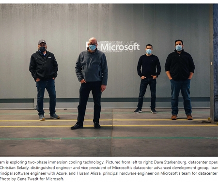 Microsoft's New Cooling System Dunks Data Servers in Boiling Liquid