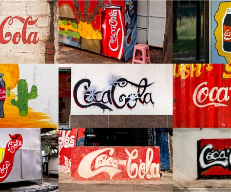 Coca-Cola Welcomes Street Art Versions of Its Logo