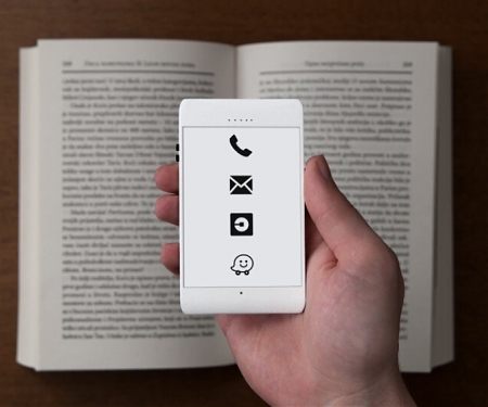 A 3D-Printed Phone With E-Ink Display for Calls and Texts - Offone