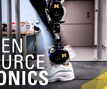 (Video) The Future of Prosthetics - An AI, Open-Source Bionic Leg