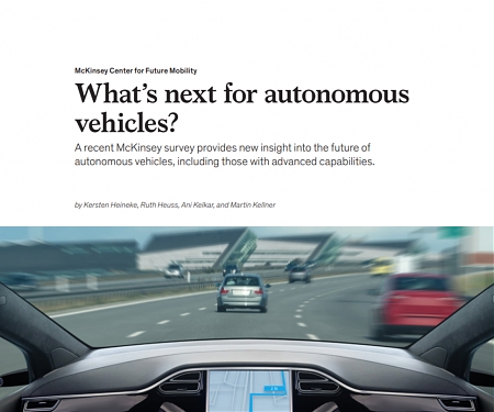 (PDF) Mckinsey - What’s Next for Autonomous Vehicles ?