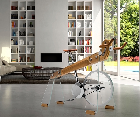 (Video) Fuoripista is an Exercise Bike Designed to Look Like High-End Furniture