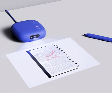 Meet Moon, A Short Throw Projector That Turns Textbooks Into Learning Experiences