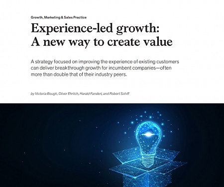 (PDF) Mckinsey - CX (Customer Experience) - Led Growth : A New Way to Create Value