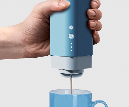 POCO : Sonos Speaker-like Portable Coffee Machine