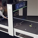 (Video) Microsoft Robotic Air Hockey Concept Features Smart Internal Robot