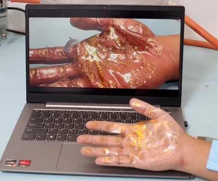 (Video) The Hydrogel Skin for Touching Virtual Reality in The Metaverse - WeTac