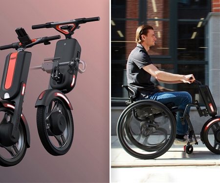 A Winner of The iF Design Award for The Year 2021 - The UNAwheel