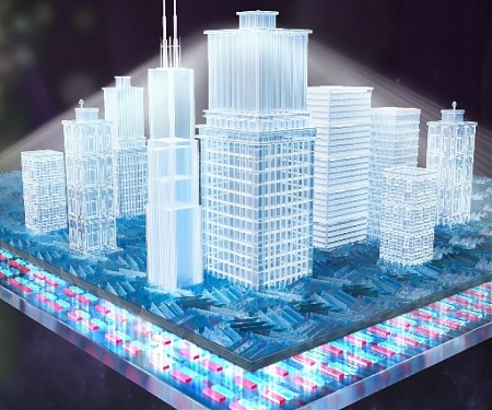 (Paper) Researchers Use Flat Lenses to Extend Viewing Distance for 3D Display