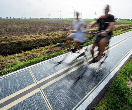 Renewable Energy Rides Solar Cycle Paths Through Dutch Provinces - Wattway