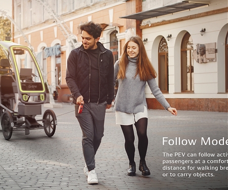 Denso’s PEV - A Tricycle-based, Last-Mile Mobility Concept