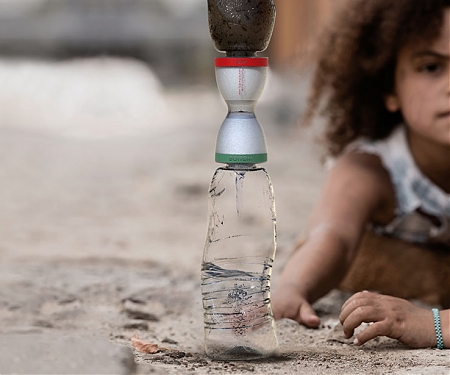 Edrop Cap Water Purifier Provides Clean, Potable Water At Very Low Cost