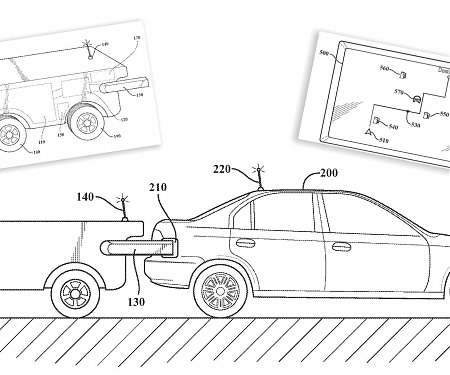 (Patent) Toyota Patents Autonomous Battery Drone That Recharges Your Car