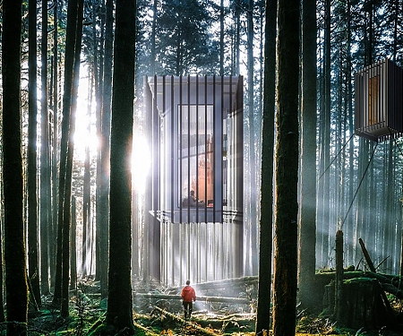 This Tiny House is Everyone’s Dream Because It’s a Hanging and Sustainable Treehouse