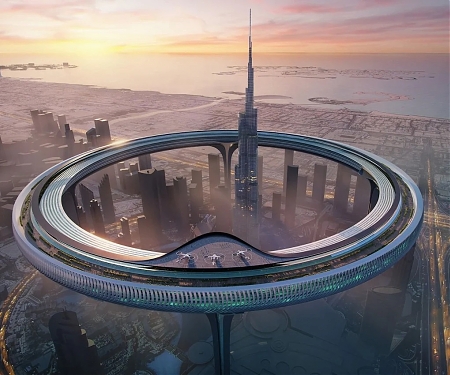 The Downtown Circle : The Eepic Sky Ring Around Burj Khalifa