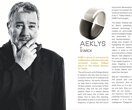 (Video) Philippe Starck's AEKLYS Replaces All Your Cards With One Ring