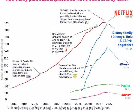 Netflix vs Disney : Who’s Winning the Streaming War ?