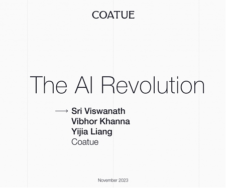 (PDF) The AI Revolution Report - Coatue Ventures