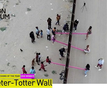 Design of the Year 2020 - Pink Seesaws That Straddled US-Mexico Border