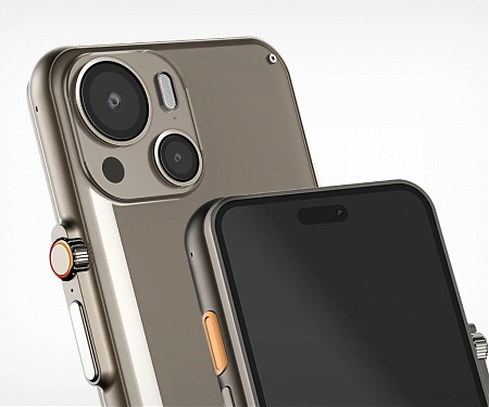 iPhone Ultra Concept Show a Rugged Phone with Apple Watch Ultra Design