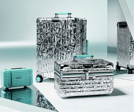 RIMOWA x Tiffany Collection Merges Two Icons with a Diamond-Inspired Design