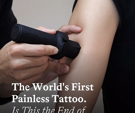 The World's First Painless Tattoo