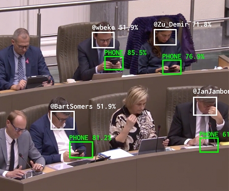 AI Measures How Much Time Politicians Spend On Their Phones During Debates