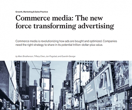 (PDF) Mckinsey - Commerce Media : The New Force Transforming Advertising