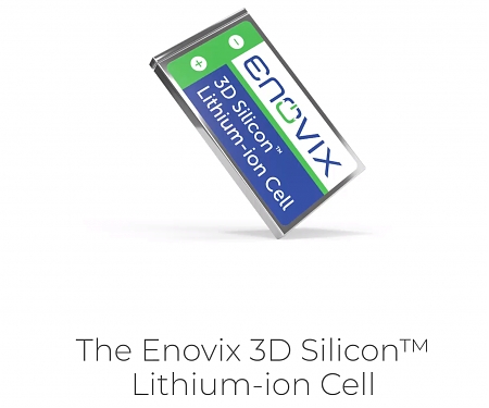 Enovix's 3D Silicon Lithium-Ion Battery Can be Charged 98% in Under 10 Minutes