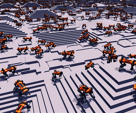 (Paper) New Virtual Obstacle Courses Are Teaching Real Robots How to Walk