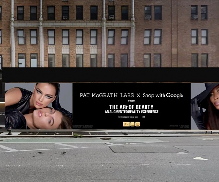 Pat McGrath Labs Works With Google to Let New Yorkers Try on Makeup in AR