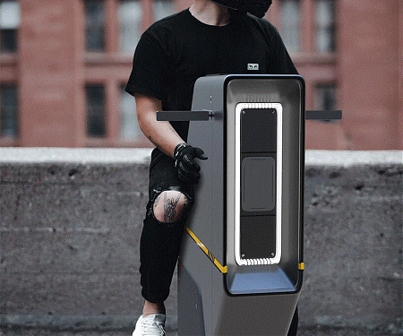 Honda Baiku is a One-Wheeled Vehicle Envisioning The Future of Transportation