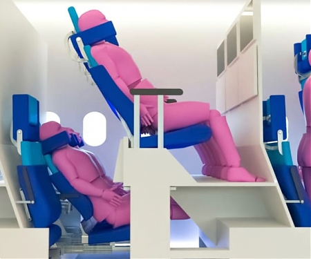 These Double-Decker Airplane Cabin Concepts Could be The Future of Flying