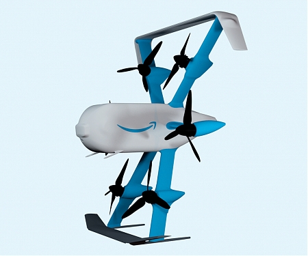 Amazon’s New Drone Can Fly Through The Rain