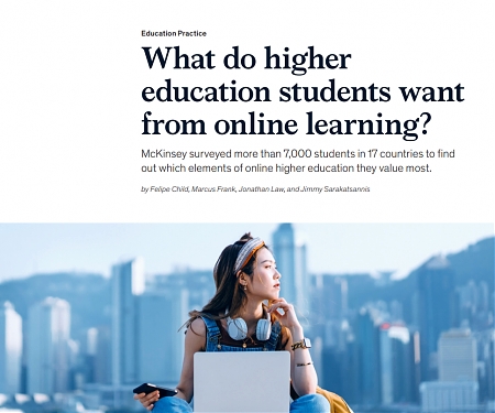 (PDF) Mckinsey - What Do Higher Education Students Want from Online Learning ?