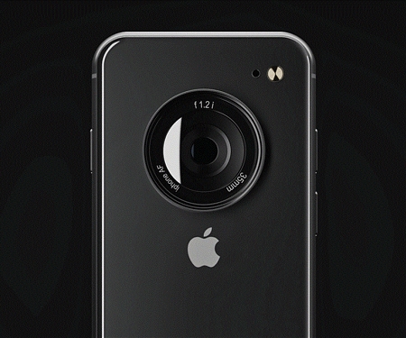 DSLR-Inspired Smartphones : Apple iPhone 14 Concept