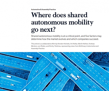 (PDF) Mckinsey - Where Does Shared Autonomous Mobility Go Next ?