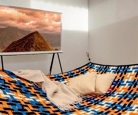 Samsung’s Couch of The Future is a Giant Hammock