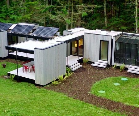 IKEA of Houses - This Carbon-Negative Dream House Ships in a Box