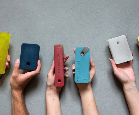 Colourful, Zero-Waste Packaging Made from Soap -  Soapbottle