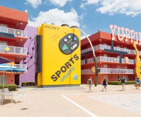 Giant Novelty Structures at Disney Hotel Captured in Arnau Rovira Vidal Photos