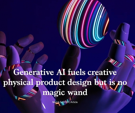 Mckinsey - Generative AI Fuels Creative Physical Product Design But Is No Magic Wand