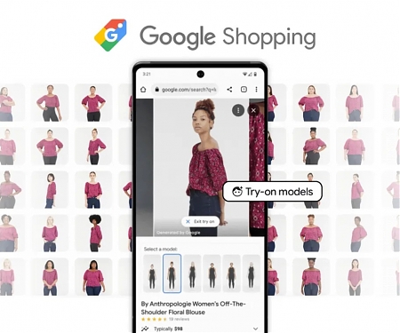 Google Introduces "Virtual Try-On" with Using Generative AI