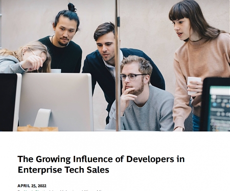 (PDF) BCG - The Growing Influence of Developers in Enterprise Tech Sales